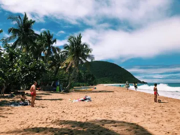 Beach in Guadeloupe